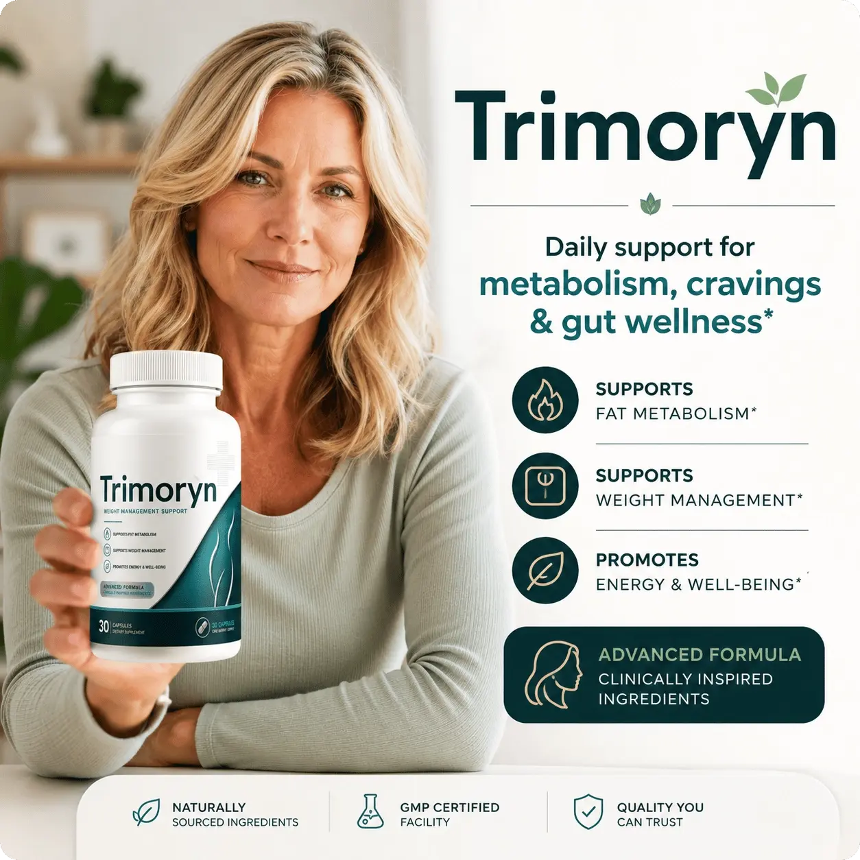 Trimoryn metabolism support supplement